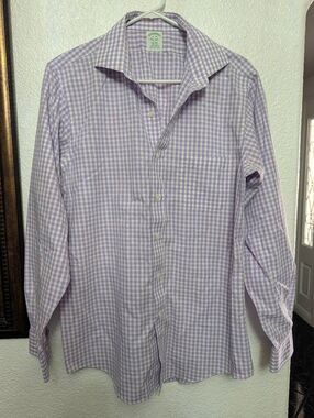 Brooks Brothers purple shirt for men